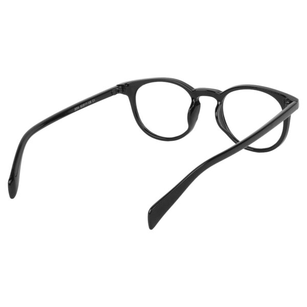 Ocnik Round Black Sheet Spectacle Frame for unisex 5