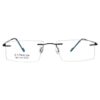RIMLESS MATEL ODYSEY FRAMES BLUE light weight ocnik eyewear optical 270 001