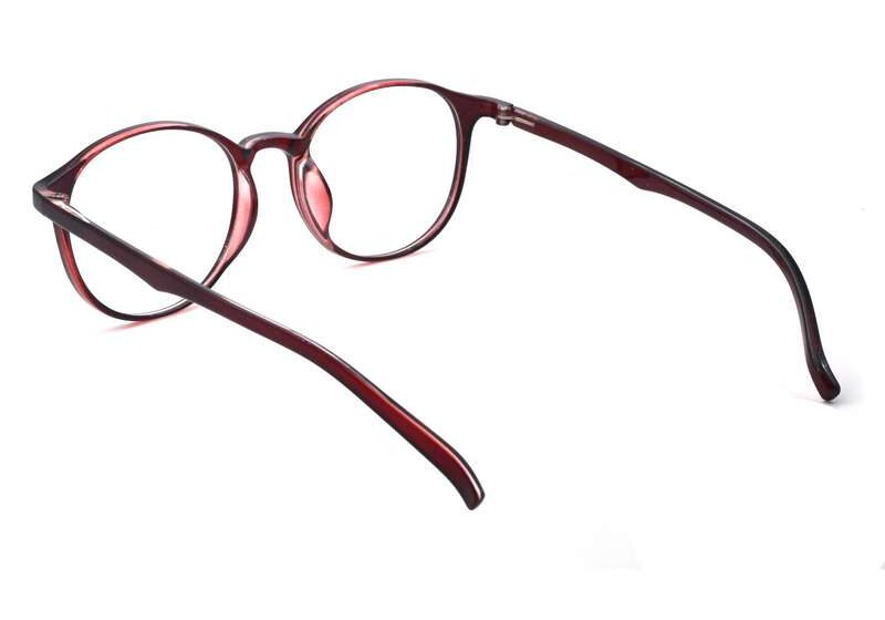 fancy eyeglass trendy panto frame round frame light weight 005