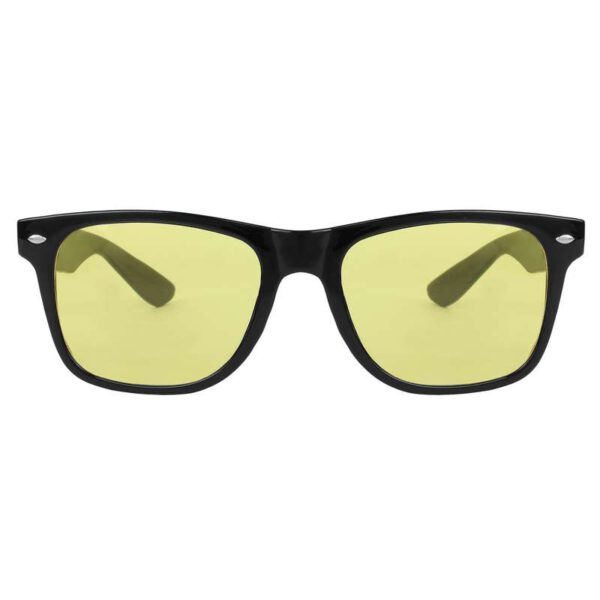sunglass sheet black light weight ocnik eyewear opticals yellow lence 001