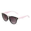 women sunglass pink metal sheet fancy 003 2